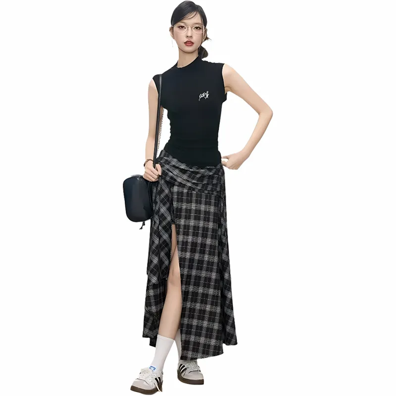 MO VOICE Two Piece Skirt Sets Women's-2