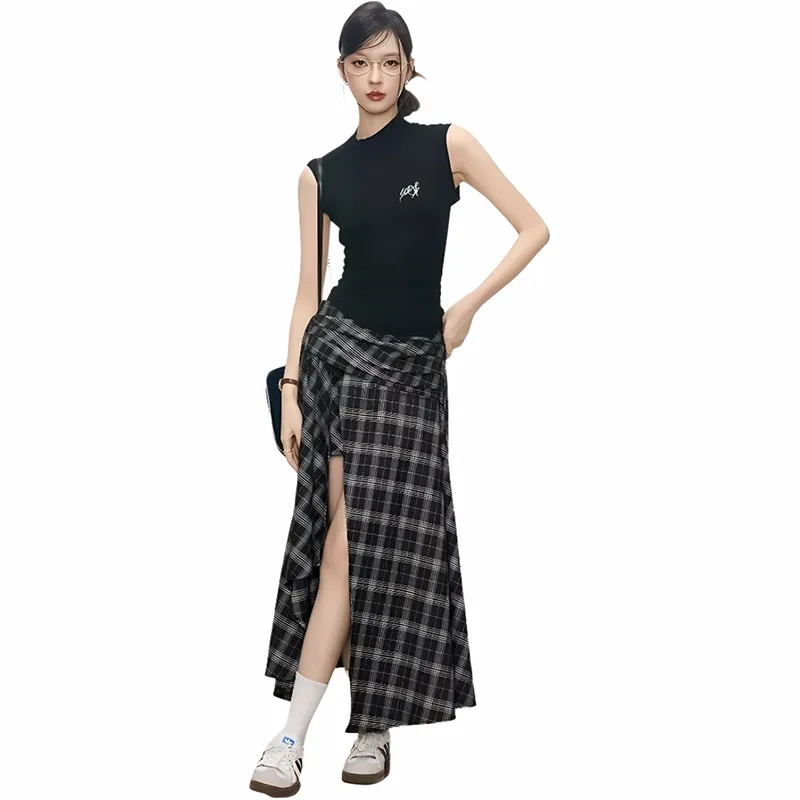 MO VOICE Two Piece Skirt Sets Women's-6