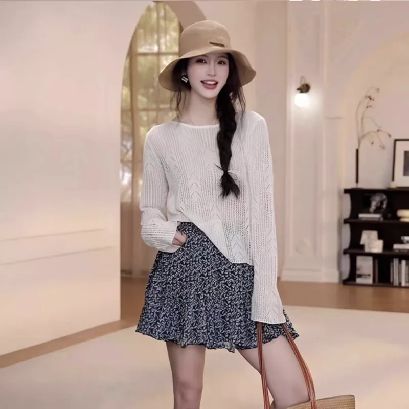 MO VOICE Two Piece Skirt Sets Women's-6