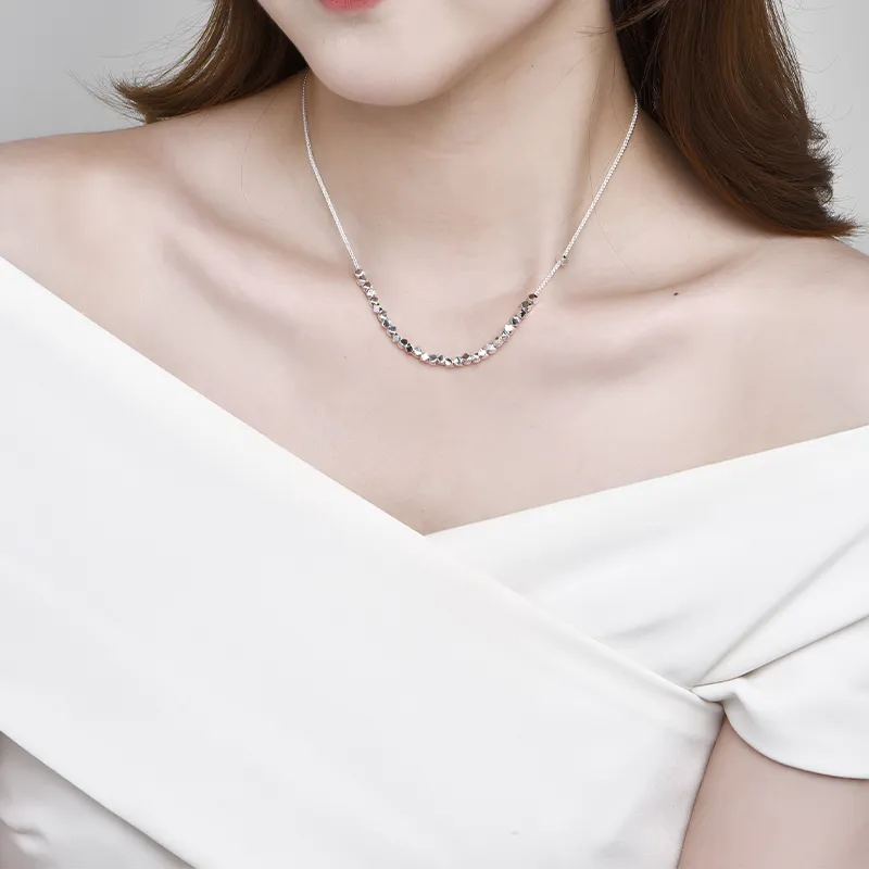 Cuihua Gold Shop S925 Silver Necklaces Women's-1