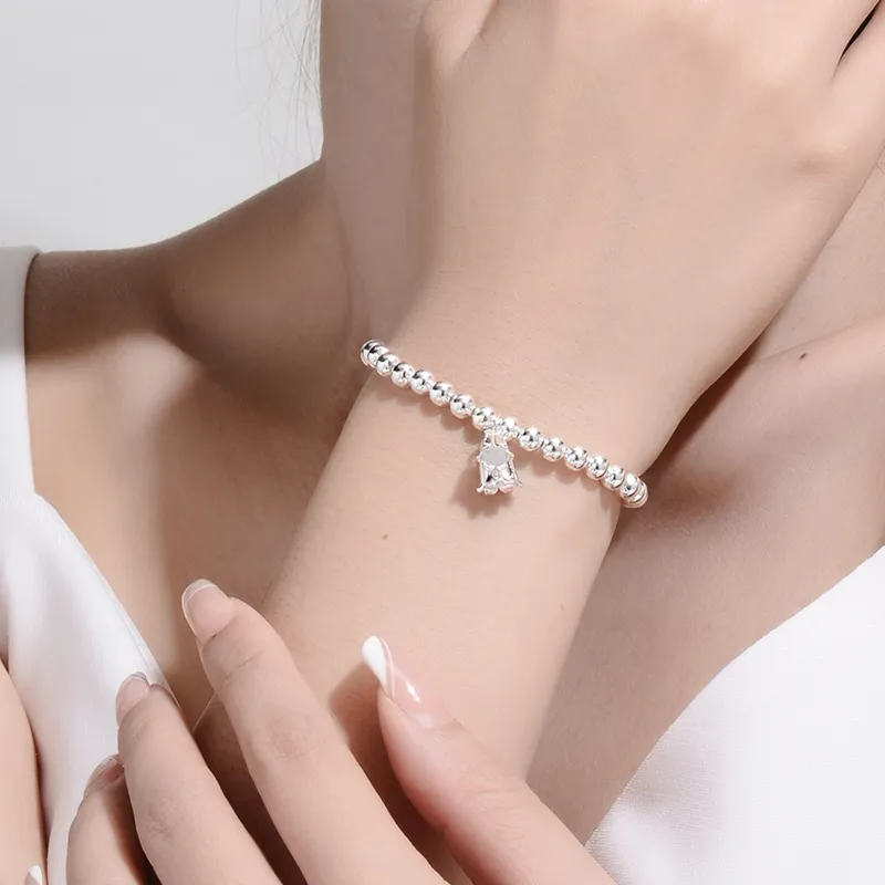 Cuihua Gold Shop S999 Fine Silver Bracelets Unisex-2
