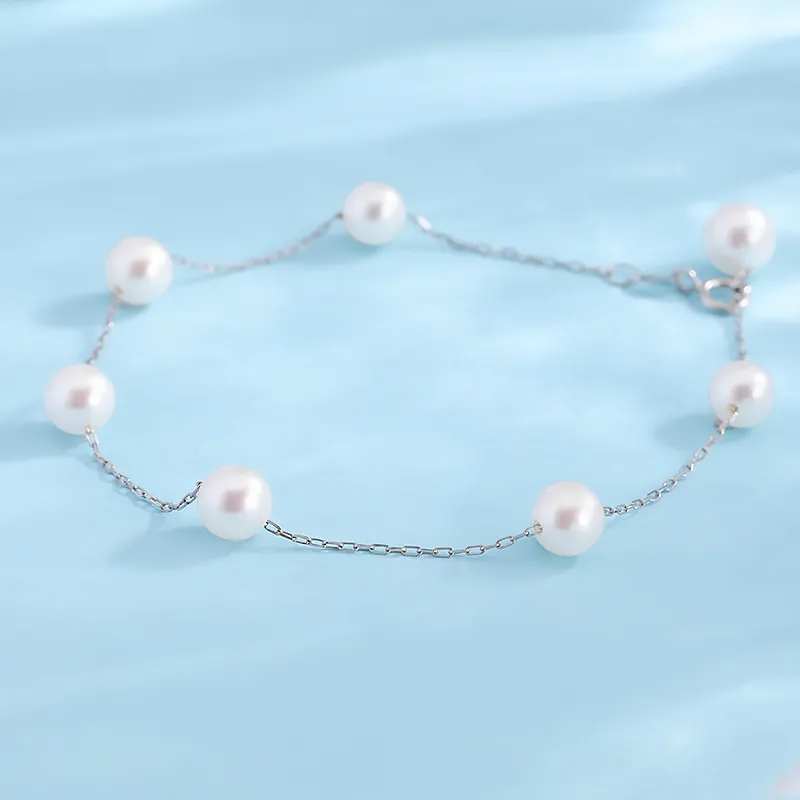 Cuihua Gold Shop Pearl Bracelets Women's-3