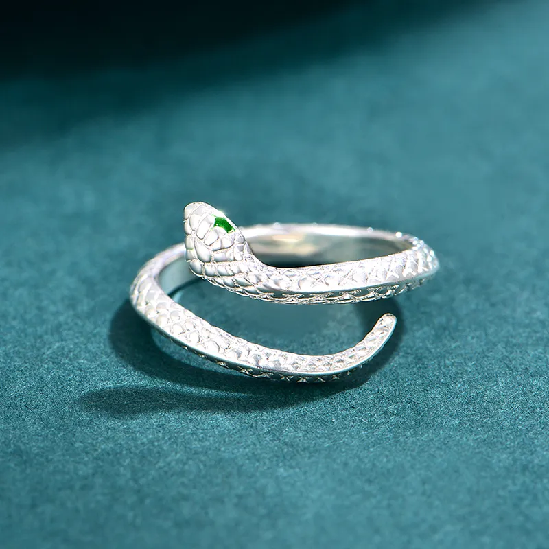 Cuihua Gold Shop 999 Fine Silver Rings Unisex Silver-4