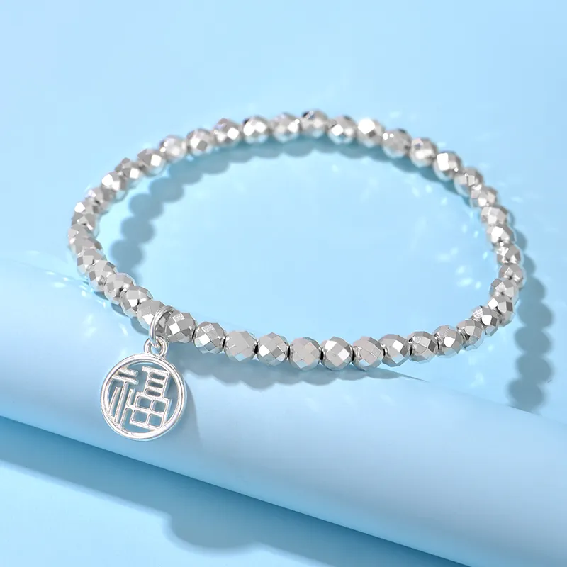 Cuihua Gold Shop S999 Fine Silver Bracelets Unisex-3