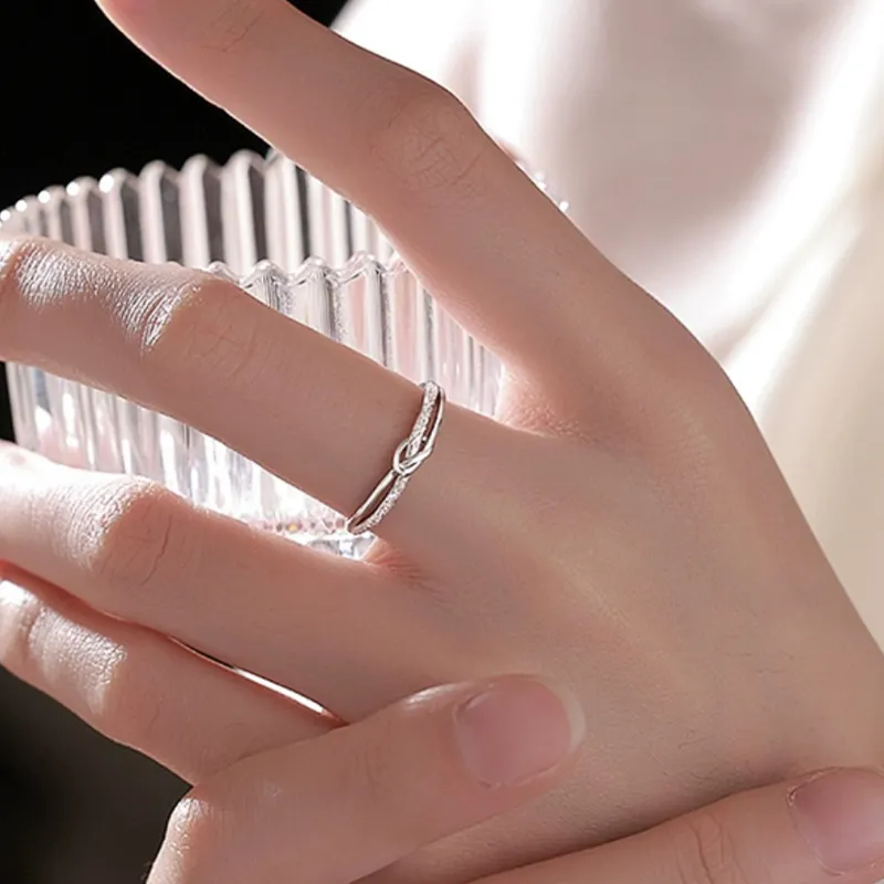 Cuihua Gold Shop S925 Silver Rings Unisex Silver-1