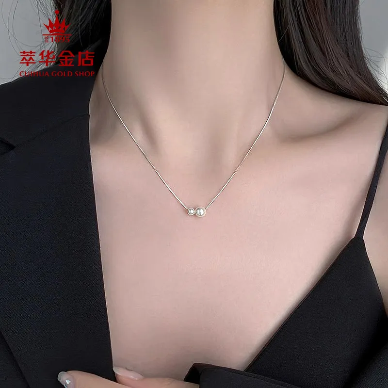 Cuihua Gold Shop Pearl Necklaces Women's-4