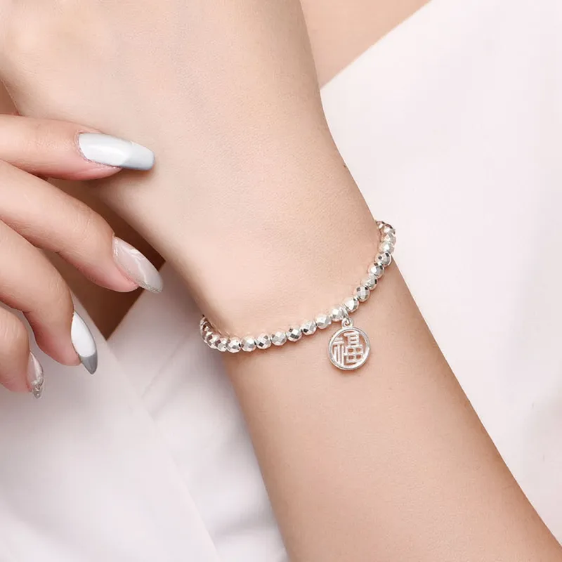 Cuihua Gold Shop S999 Fine Silver Bracelets Unisex-1