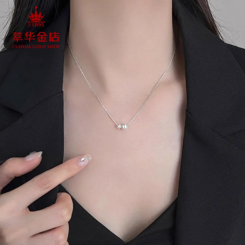 Cuihua Gold Shop Pearl Necklaces Women's-5