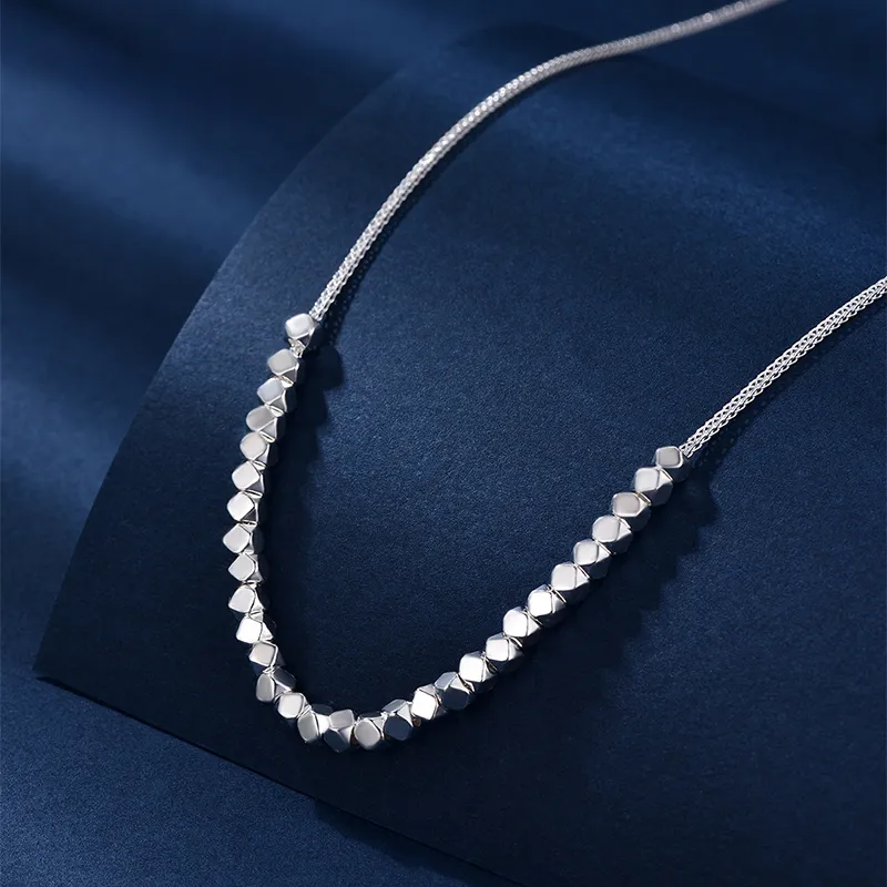 Cuihua Gold Shop S925 Silver Necklaces Women's-3