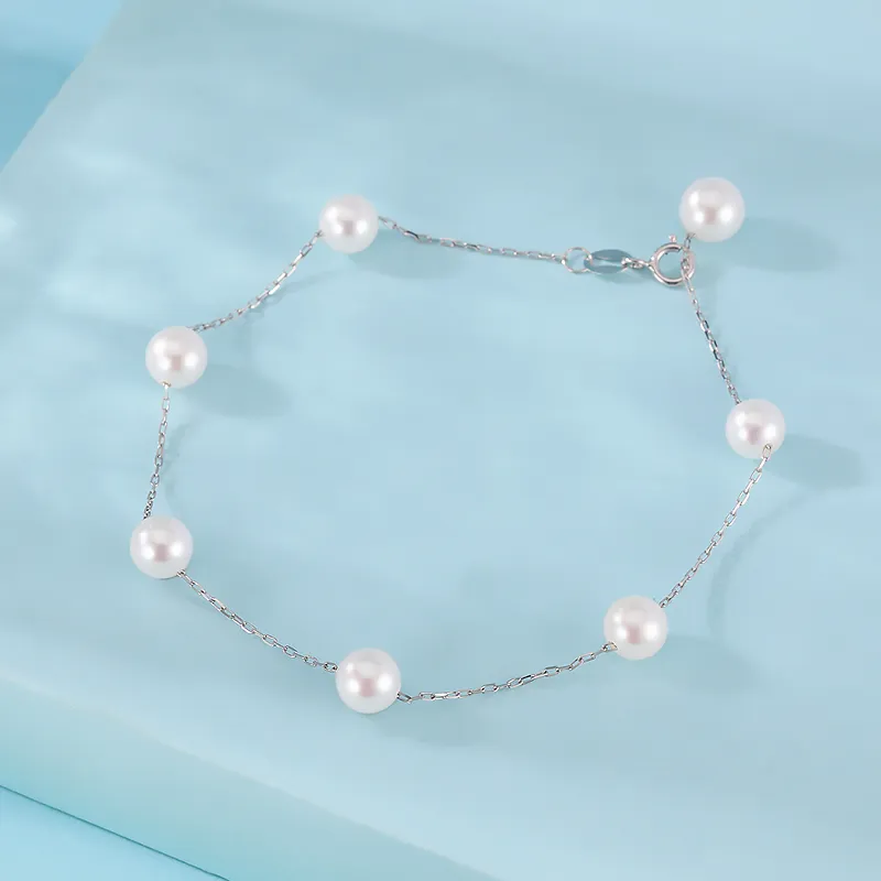 Cuihua Gold Shop Pearl Bracelets Women's-5