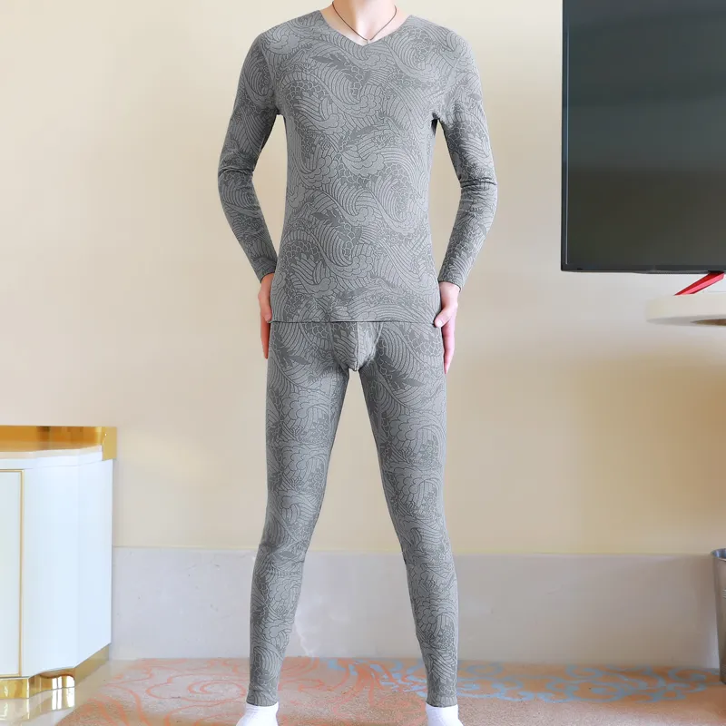 Sicily Double Sided Velvet Thermal Set Men's-2