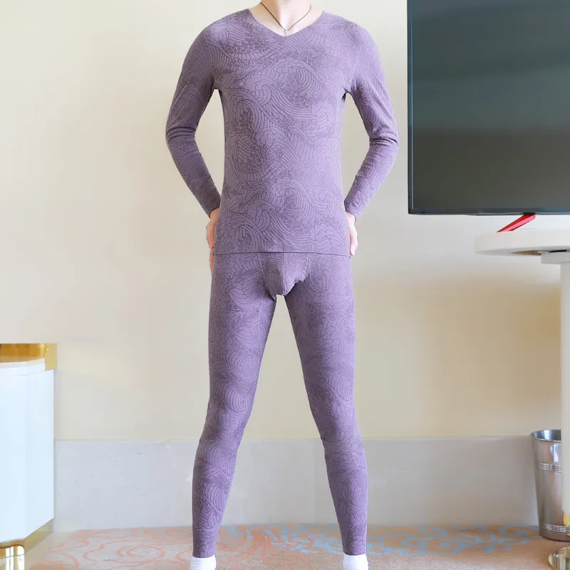 Sicily Double Sided Velvet Thermal Set Men's-3