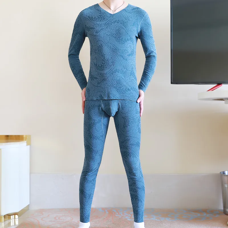 Sicily Double Sided Velvet Thermal Set Men's-1