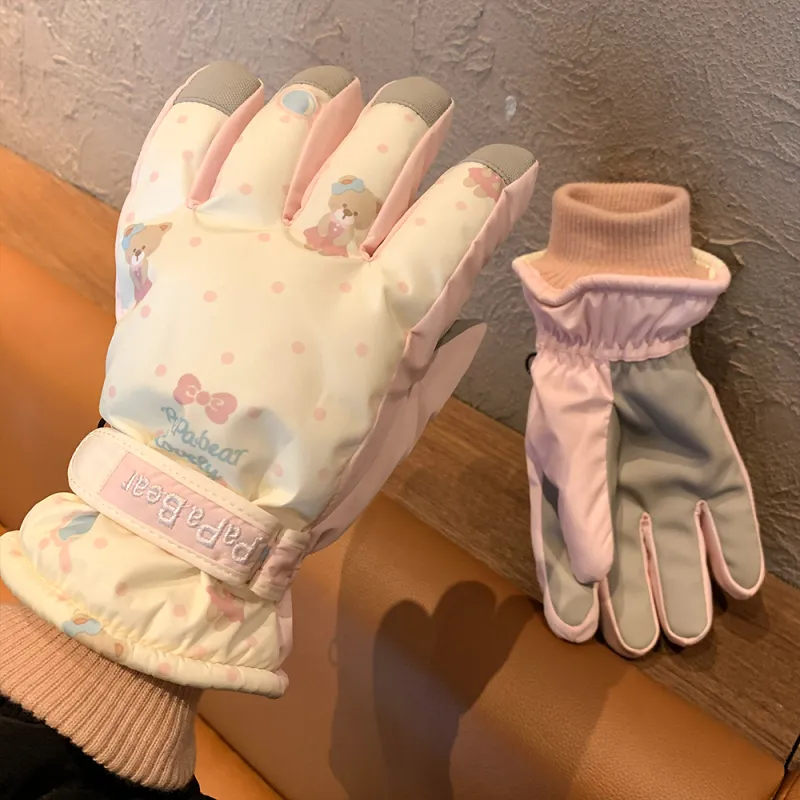 Puffiness Ski Gloves Gloves Women's-1