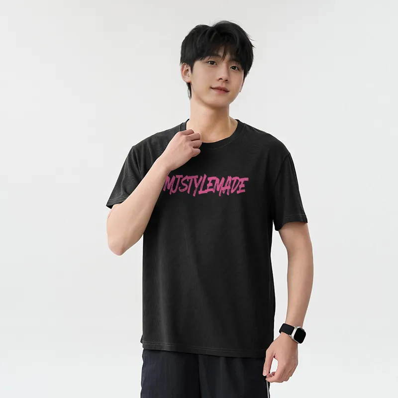 MJ STYLE Short Sleeved T Shirts Unisex-3