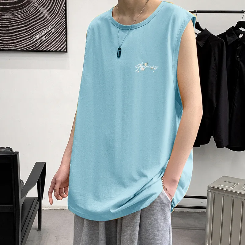 MJ STYLE Sleeveless Vests Unisex-14