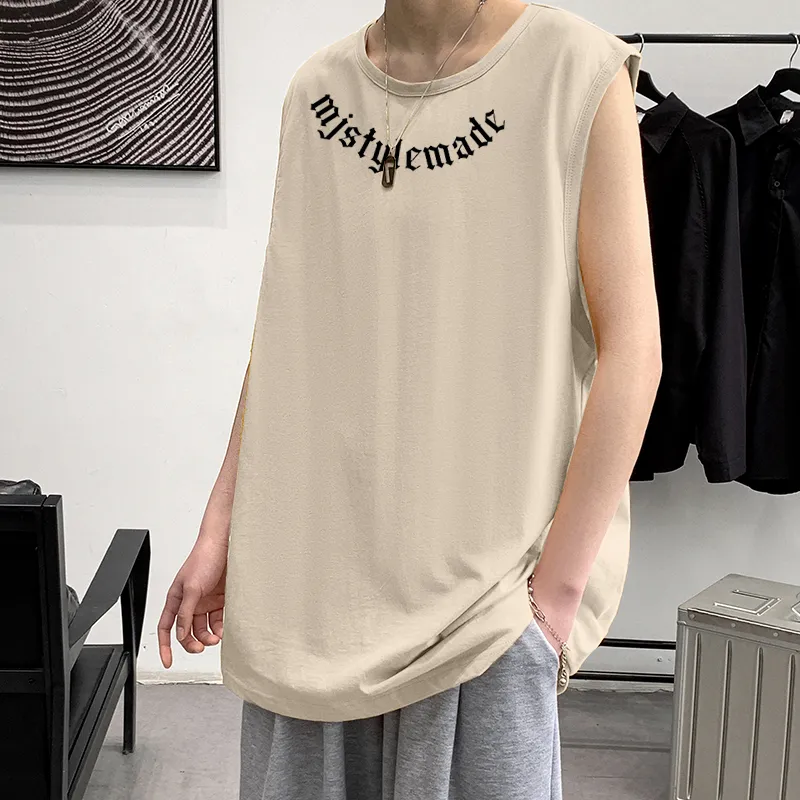 MJ STYLE Sleeveless Vests Unisex-22