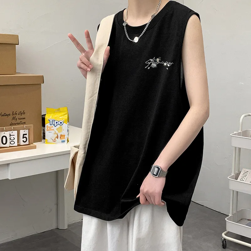 MJ STYLE Sleeveless Vests Unisex-2