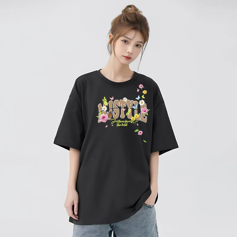 MJ STYLE Short Sleeved T Shirts Unisex-5