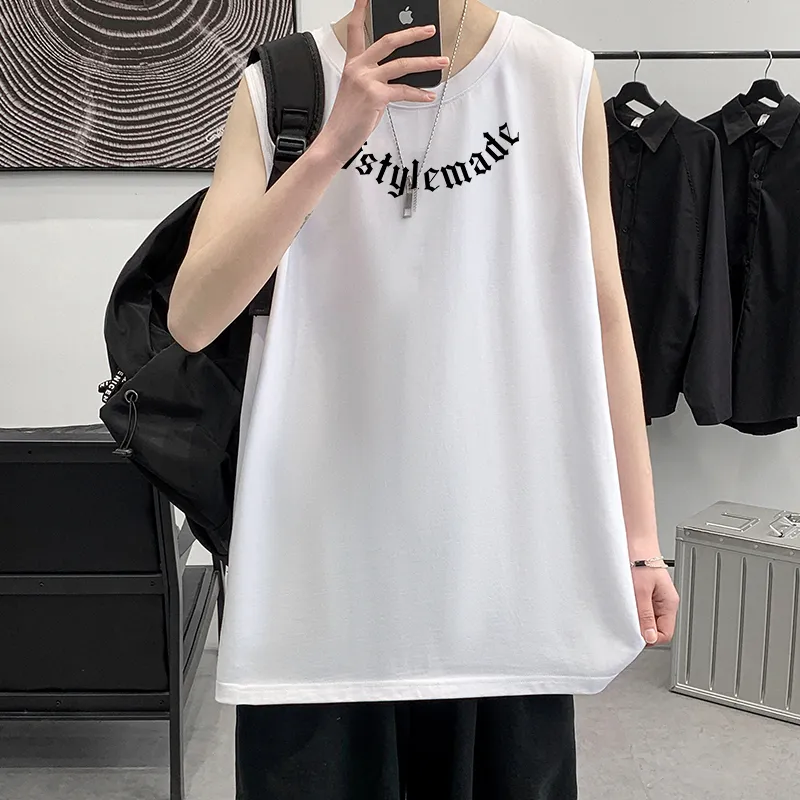 MJ STYLE Sleeveless Vests Unisex-7