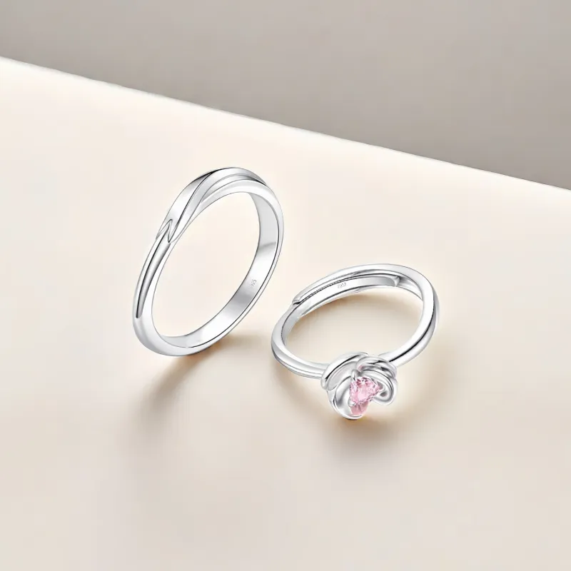 Barbie S925 Silver Rings Unisex Silver-1