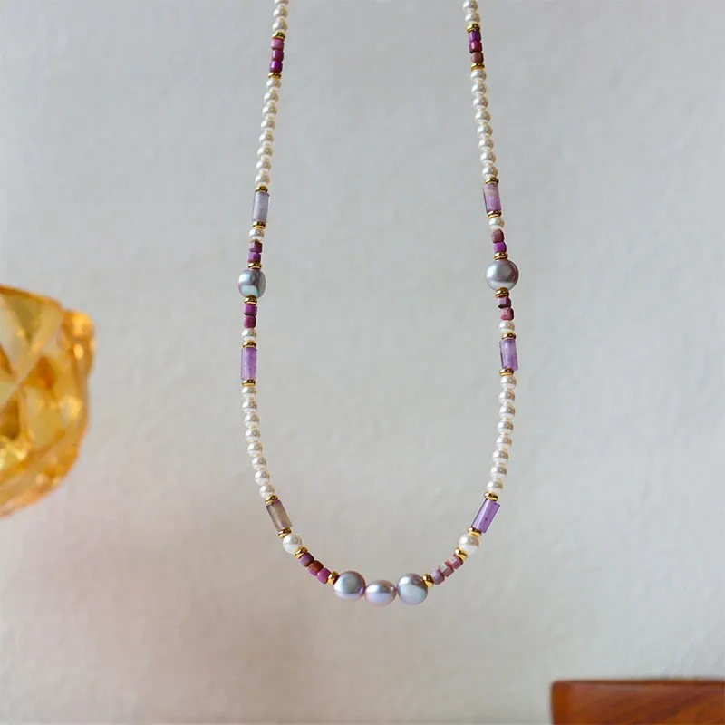 Barbie Freshwater Pearl Necklaces Women's-3