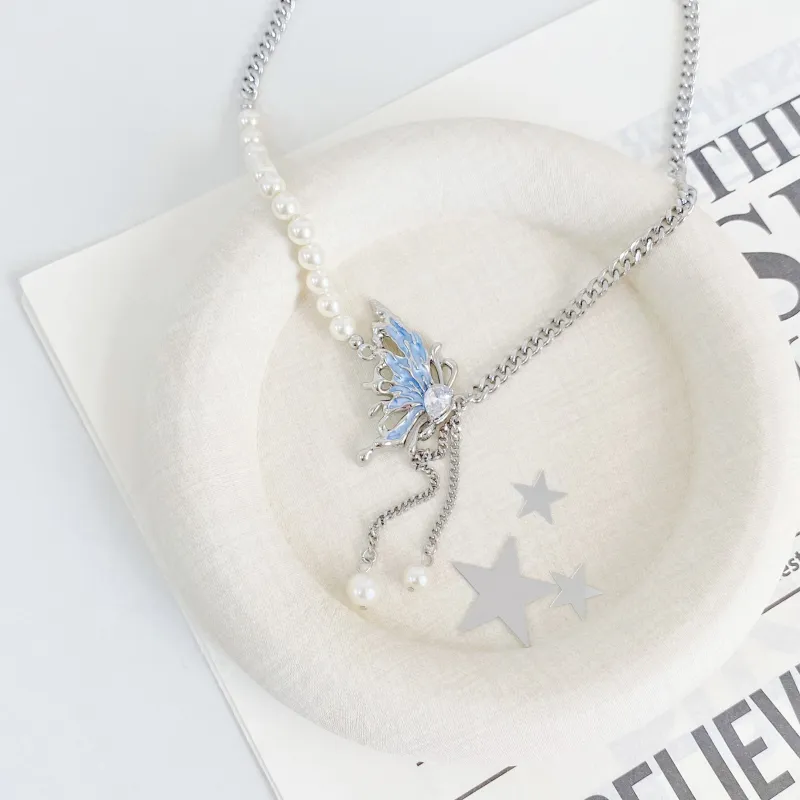 Barbie Alloy Necklaces Women's Silver-4