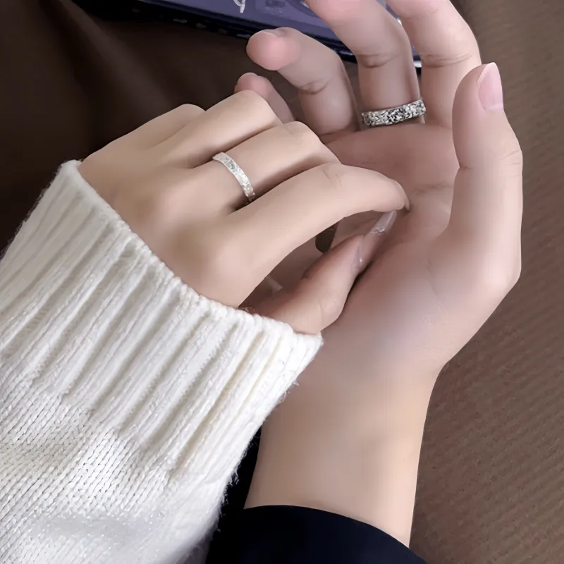 Barbie S999 Fine Silver Rings Unisex-2