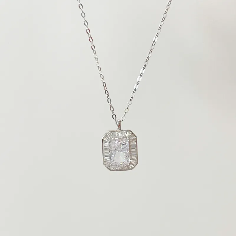 Barbie S925 Silver Necklaces Women's-5