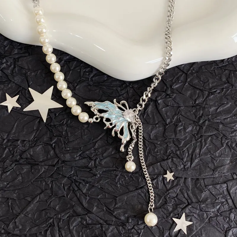 Barbie Alloy Necklaces Women's Silver-2
