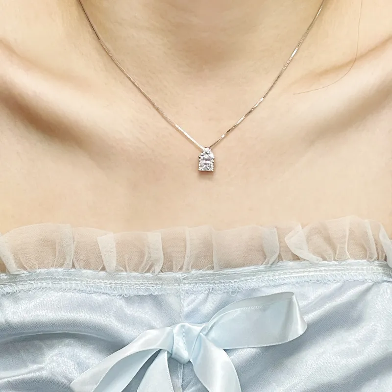 Barbie S925 Silver Necklaces Women's-5