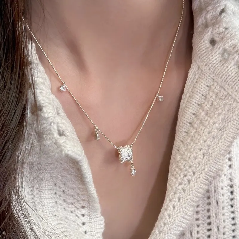 Barbie S925 Silver Necklaces Women's-2