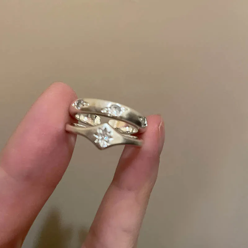 Barbie 925 Sterling Silver Rings Unisex Silver-3