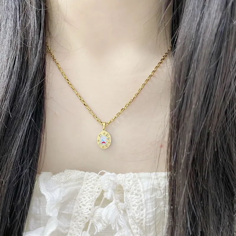Barbie Titanium Steel Necklaces Women's-1