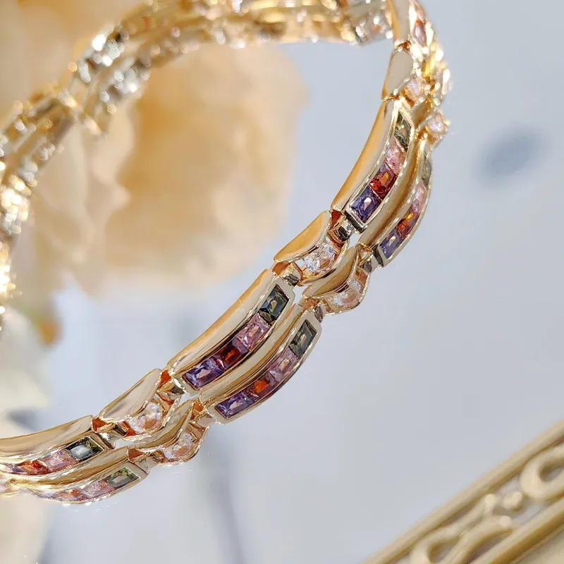 Barbie Alloy Bracelets Women's Gold-3