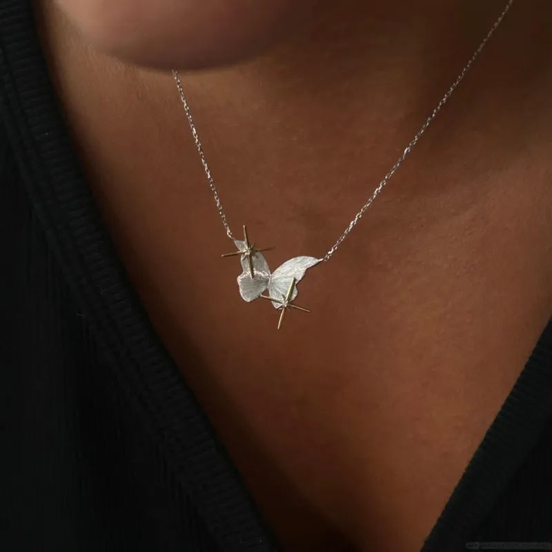Barbie S925 Silver Necklaces Women's-1