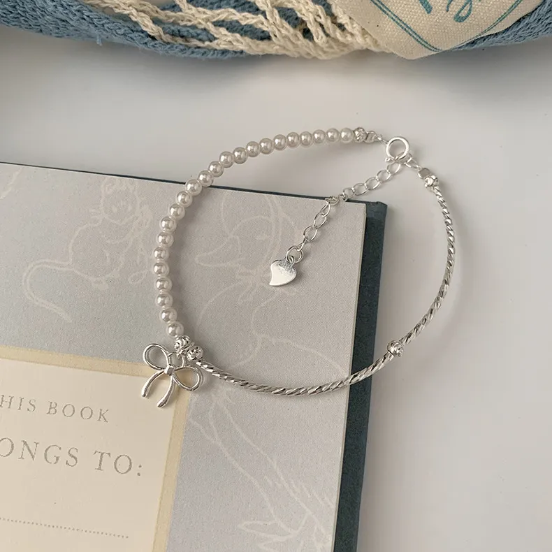 Barbie S925 Silver Bracelets Women's Silver, Gift Box Set-1