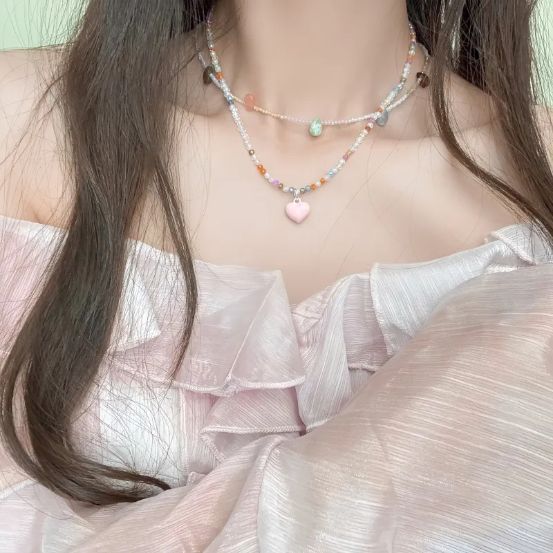 Barbie Copper Necklaces Women's-4
