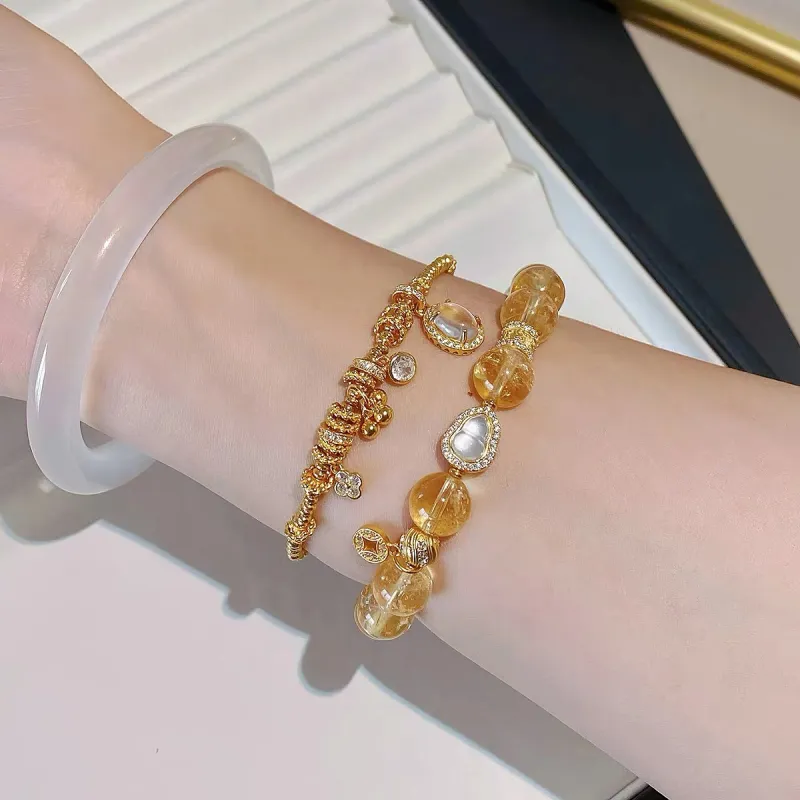 Barbie Alloy Bracelets Women's Gold-5