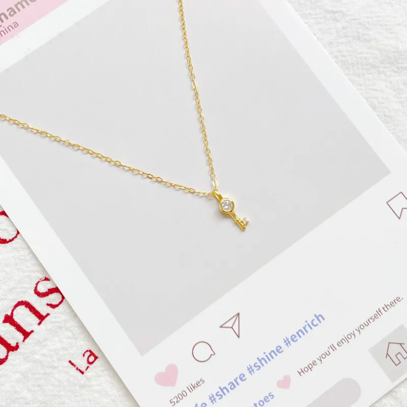Barbie S925 Silver Necklaces Women's-5