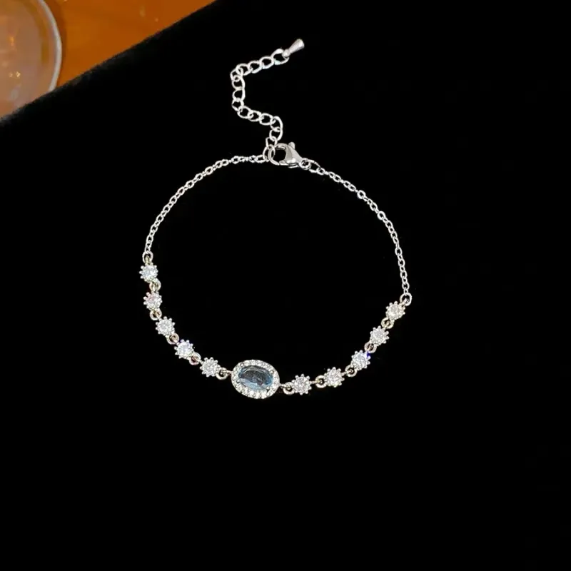Barbie Alloy Bracelets Women's Blue-4