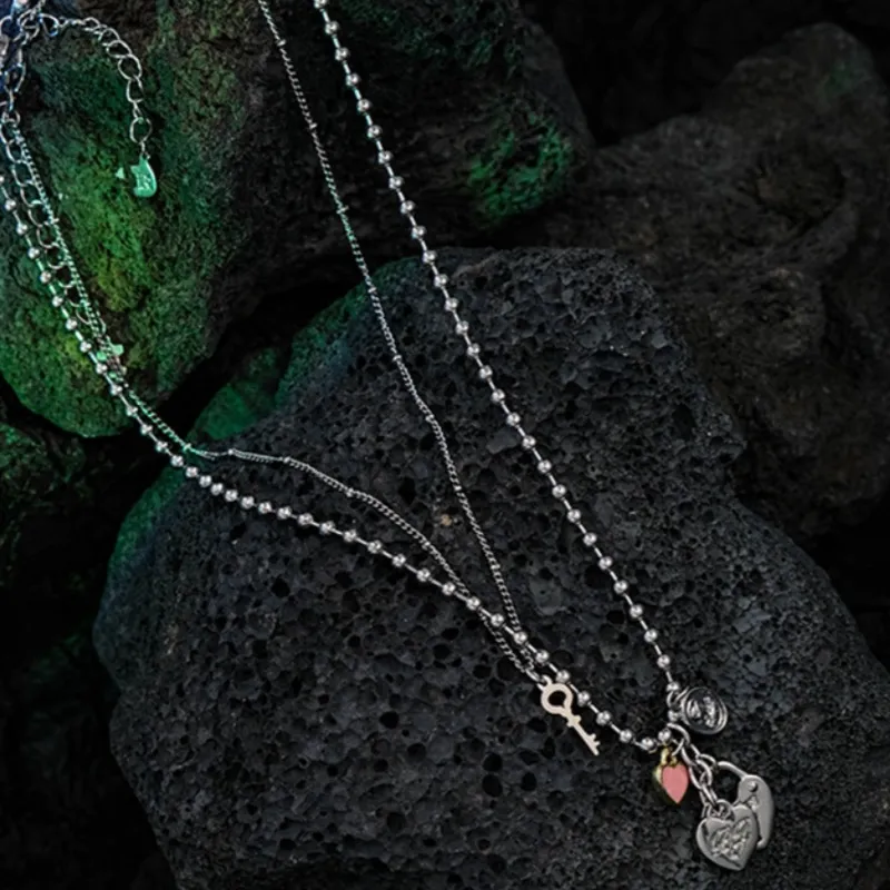 Barbie Titanium Steel Necklaces Women's-2