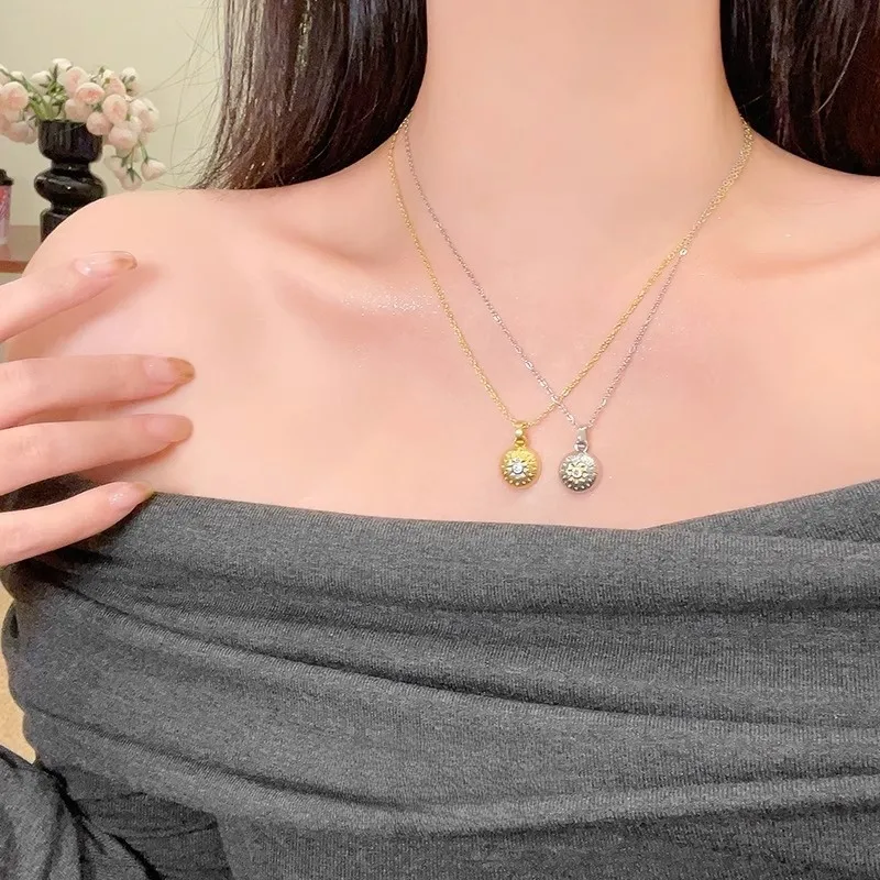Barbie S925 Silver Necklaces Women's-3
