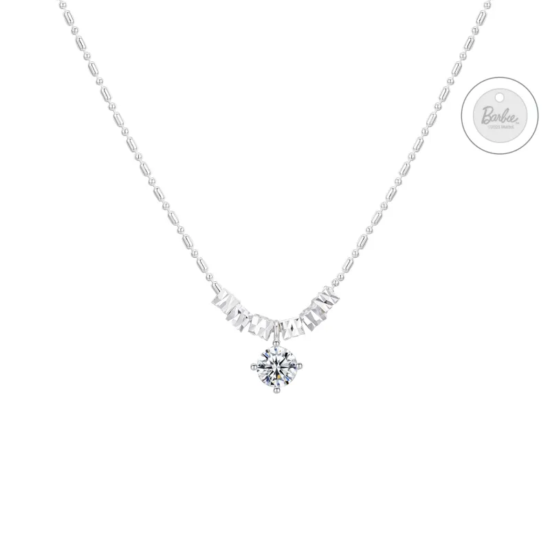 Barbie S925 Silver Necklaces Women's-1