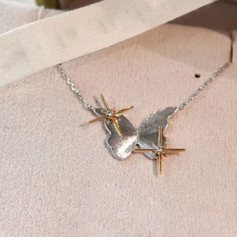 Barbie S925 Silver Necklaces Women's-6