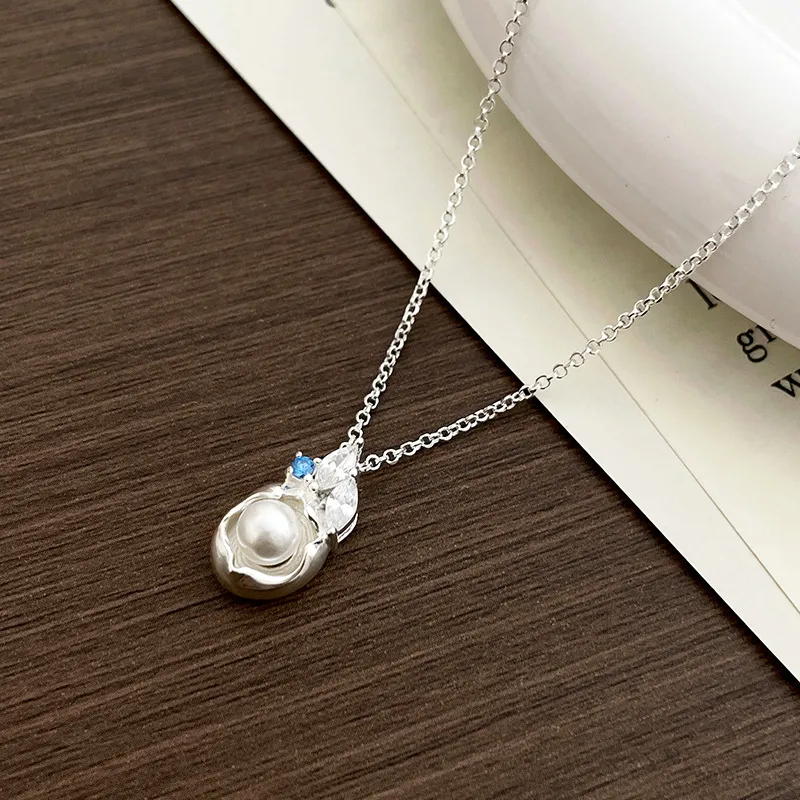 Barbie S925 Silver Necklaces Women's-2