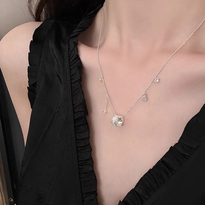 Barbie S925 Silver Necklaces Women's-1