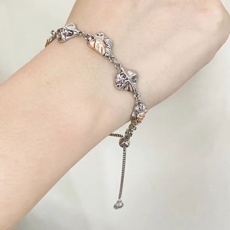 Barbie Alloy Bracelets Women's Silver-1
