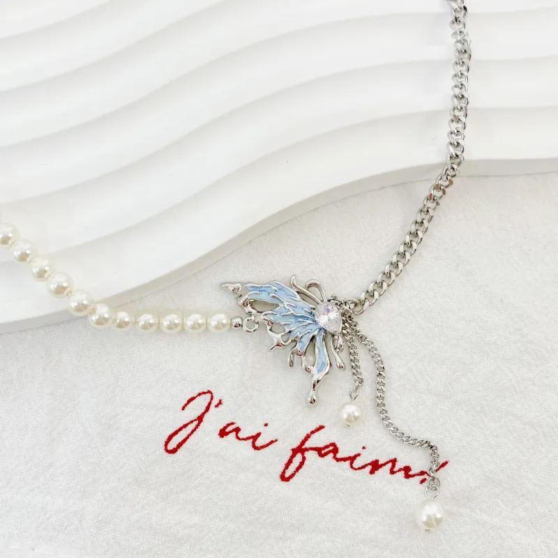 Barbie Alloy Necklaces Women's Silver-3