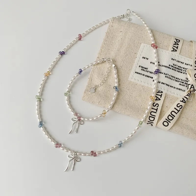 Barbie S925 Silver Necklaces Women's-4